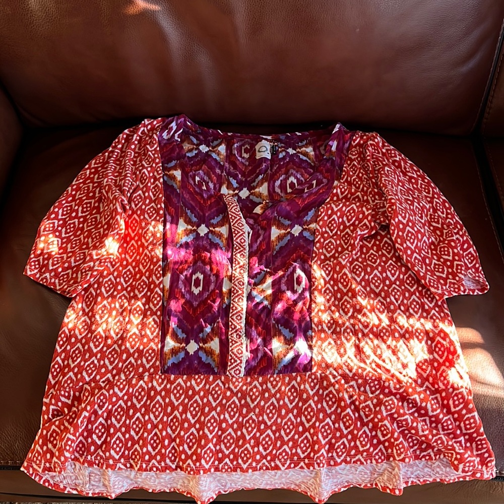 XL  multicolored shirt from Anthropologie